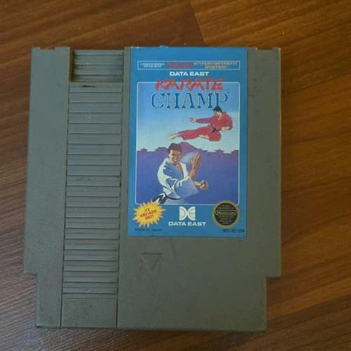 Data East Karate Champ Nintendo NES NTSC-U/C Arcade Hit Fighting Game