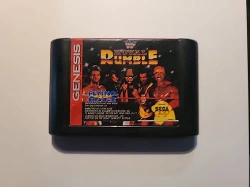 WWF Royal Rumble (Sega Genesis, 1993) Authentic & Tested