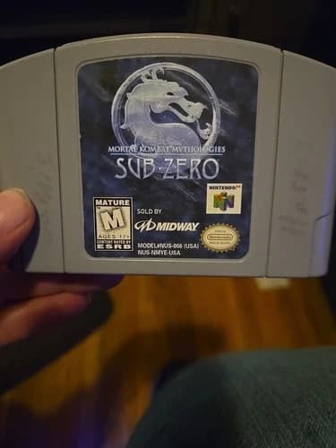 Mortal Kombat Mythologies: Sub-Zero N64 NTSC Version Retro Games Reconstructed