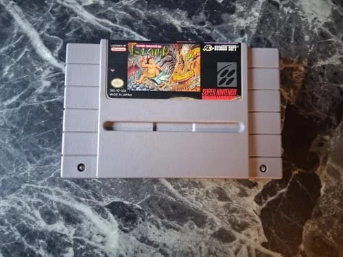 Super Adventure Island SNES Authentic Tested Contacts Cleaned