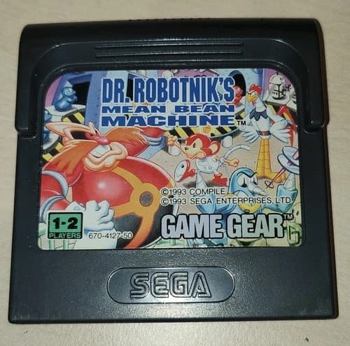 Dr Robotniks Mean Bean Machine Sega Game Gear 1993