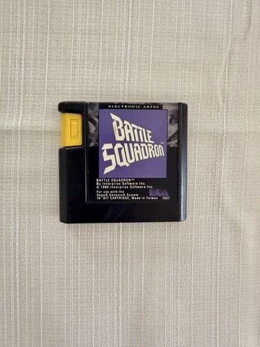 BATTLE SQUADRON Sega Genesis Video Game Cartridge EA 1990 Tested FREE Shipping!