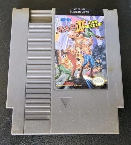 IKARI III: THE RESCUE Nintendo NES Authentic (Cartridge Only) Tested