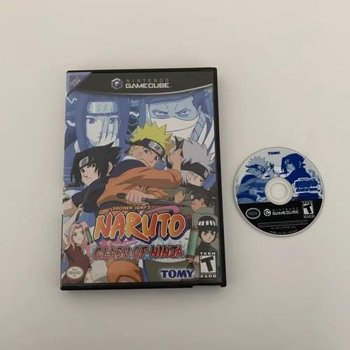 Naruto Clash Of Ninja Nintendo Gamecube Tested, Works