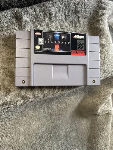 Stargate (Super Nintendo Entertainment System, SNES, 1995) Game Cartridge Only