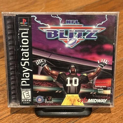 NFL Blitz (Playstation PS1) Complete CIB Tested Black Label Clean Registration