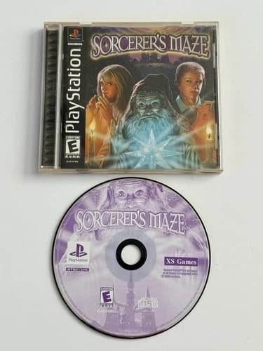 Sorcerer’s Maze (Sony PlayStation 1 PS1, 2003) Complete