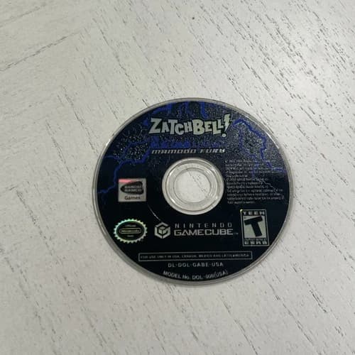 Zatch Bell Mamodo Fury (Nintendo GameCube) Disc Only - Free Shipping!