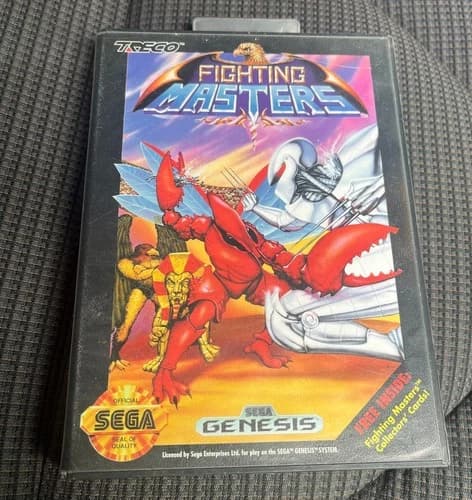 Fighting Masters Sega Genesis - Complete with Instructions