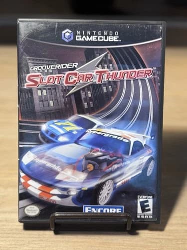 Grooverider Slot Car Thunder (Nintendo Gamecube) TESTED Resurfaced