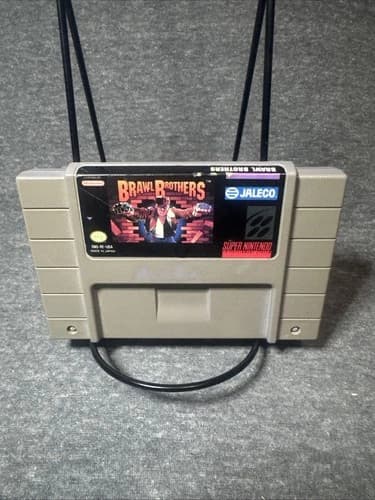 Brawl Brothers Super Nintendo Entertainment System SNES 3