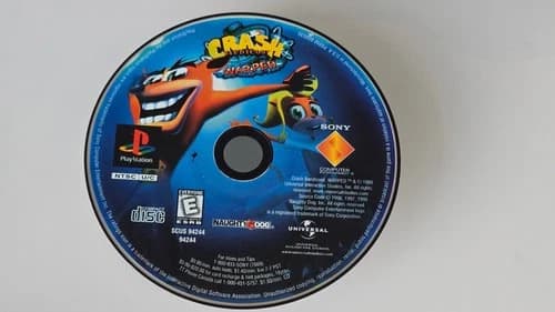 Crash Bandicoot: Warped (PlayStation 1 PS1, 1998) Disc Only