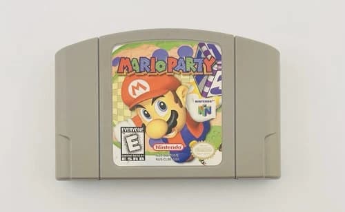Mario Party (Nintendo 64, 1999) Authentic N64 Tested & Working