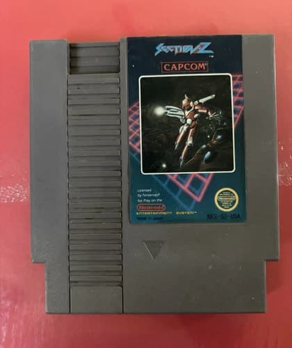Capcom Section Z Nintendo Entertainment System NES Game Cartridge NTSC-U/C