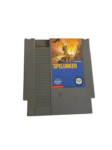 Spelunker (Nintendo Entertainment System, 1987) Cleaned Tested!