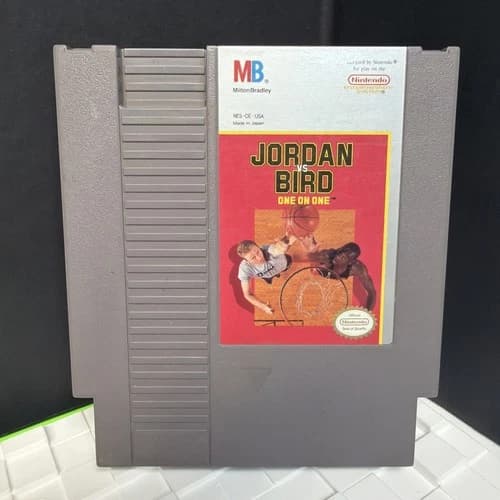 Jordan vs. Bird: One-on-One - Nintendo Entertainment System - 1989 - NES - (TK)
