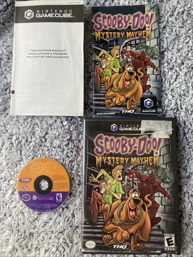 Scooby-Doo Mystery Mayhem Nintendo GameCube Complete In Box CIB Classic Retro