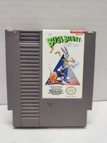 Nintendo NES The Bugs Bunny Crazy Castle - Cart Only *Tested & Works*
