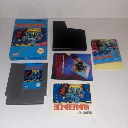 Bomberman - Nintendo Entertainment System Nes - Complete In Box CIB