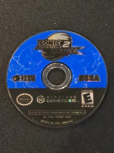 Sonic Adventure 2 Battle Nintendo GameCube Disc Only Tested Read