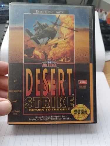 Desert Strike: Return to the Gulf (GEN, 1992) Complete | Tested | Authentic