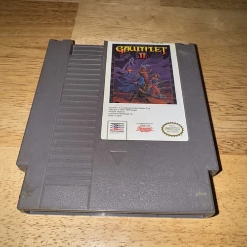 Gauntlet II - Nintendo Entertainment System, 1990 Authentic Cartridge only Works