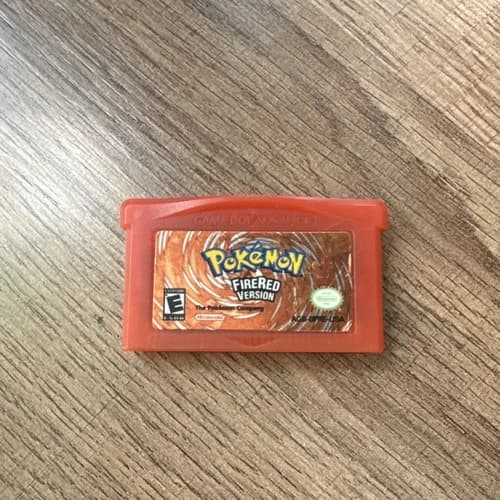 Nintendo Pokémon FireRed Version Game Boy Advance GBA NTSC-U/C