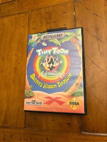 Tiny Toon Adventures: Buster’s Hidden Treasure – Sega Genesis CIB (CIB)