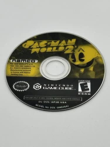Pac-Man World 2 (Nintendo GameCube, 2002, DISC ONLY) Tested