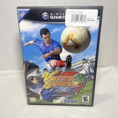 Virtua Striker 2002 (Nintendo GameCube, 2002) Complete CIB w/ reg, RARE!