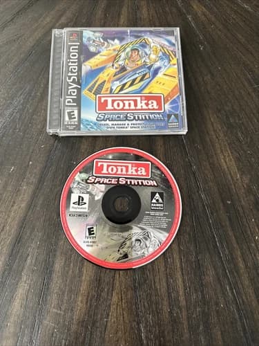 PlayStation 1 PS1 Game Tonka Space Station CIB Complete In Box