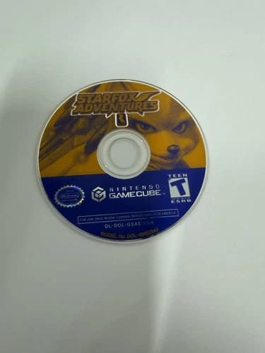 Star Fox Adventures Nintendo GameCube Disc Only Authentic Tested