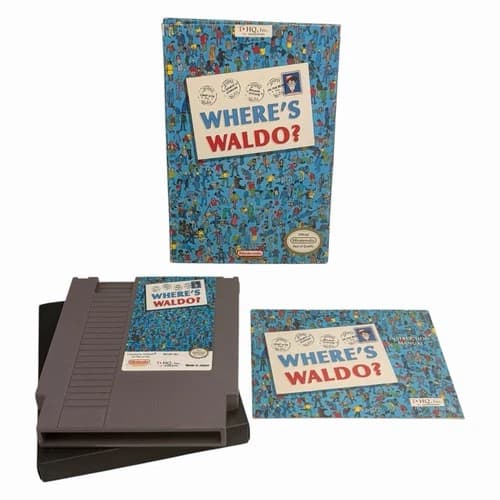 Wheres Waldo (Nintendo Entertainment System, 1991) Complete w/ Manual Tested