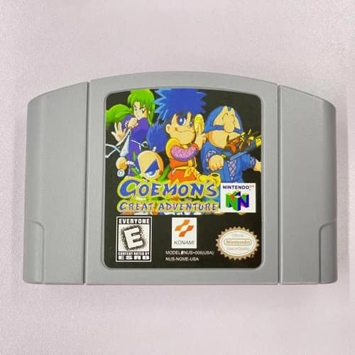 Goemon`s Great Adventure - Nintendo 64 (N64) Must-have for fans