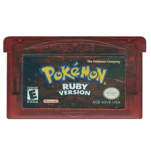 AUTHENTIC - Pokémon Ruby Version Nintendo Game Boy Advance