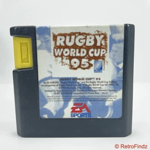 Rugby World Cup 95 (Sega Genesis, 1994, EA Sports) Cart Only - Tested