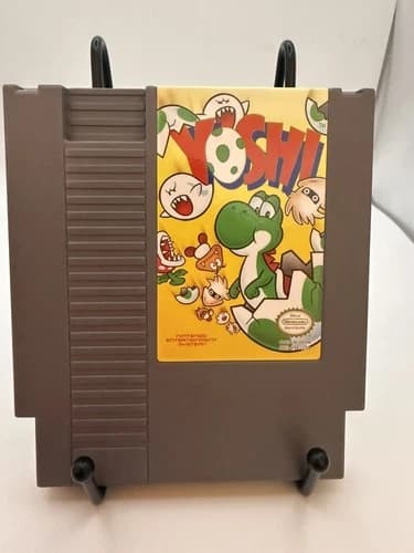 1991 Vintage Nintendo YOSHI NES Game Cartridge Original