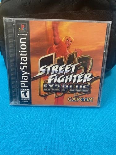 Street Fighter EX2 Plus Complete in Box for Sony PlayStation 1
