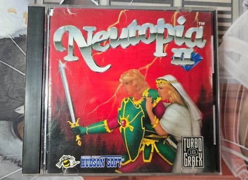 Neutopia II, Hudson Soft. (TurboGrafx-16, 1992) Complete CIB