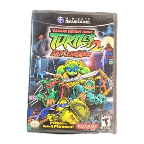 Teenage Mutant Ninja Turtles 2 Battle Nexus for Nintendo GameCube Complete CIB
