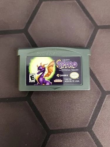 The Legend of Spyro the Eternal Night Nintendo Game Boy Advance GBA Authentic