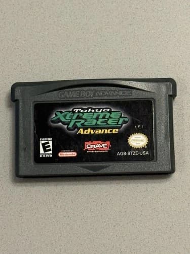 Tokyo Xtreme Racer Advance (Nintendo GameBoy Advance, 2005) GBA Cartridge TESTED