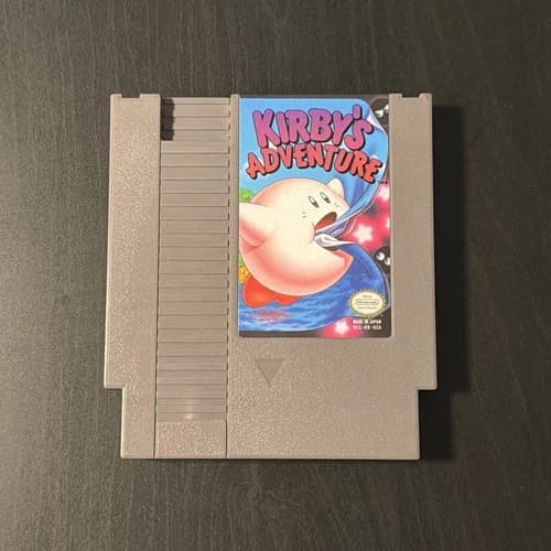 Kirby's Adventure (Nintendo Entertainment System, 1993) Tested & Working!