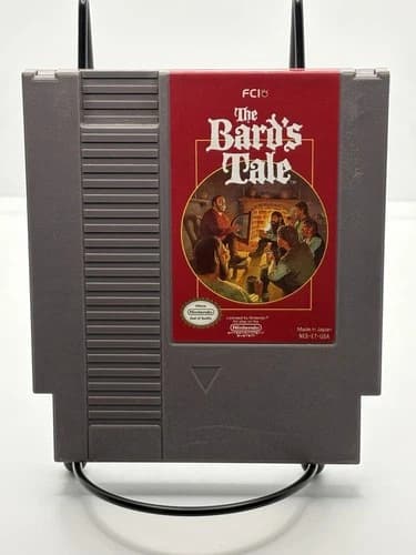The Bard's Tale NES Video Game Cartridge Nintendo, 1991 Authentic Tested & Works
