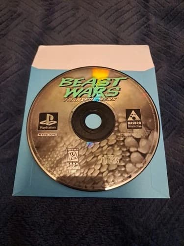 Transformers Beast Wars (Sony PlayStation 1, PS1, 1997) Disc Only Tested Working