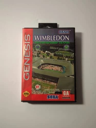 WIMBLEDON CHAMPIONSHIP TENNIS (SEGA GENESIS, 1993) CIB