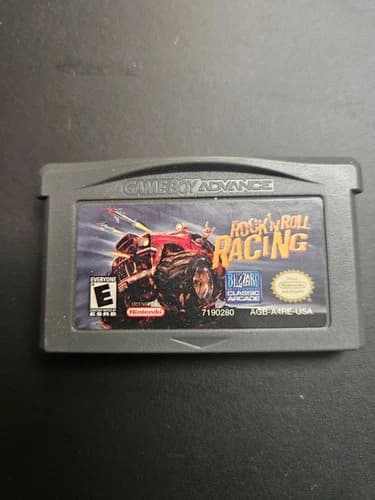 Rock n’ Roll Racing Nintendo Gameboy ADVANCE GBA Tested AUTHENTIC