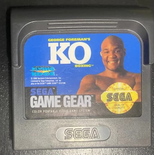 George Foreman's KO Boxing - Sega Game Gear - Flying Edge - Acceptable Condition