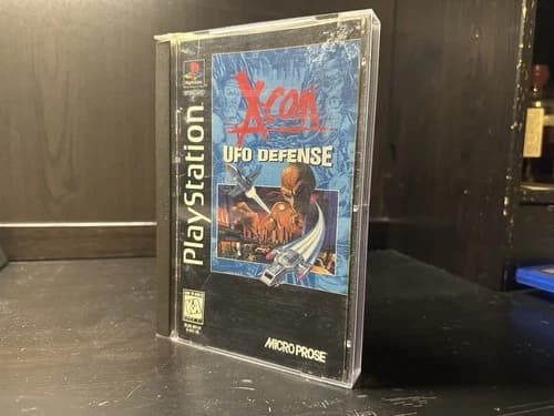 X-COM: UFO Defense (Sony PlayStation 1 - PS1, 1995) Complete CIB Long Box