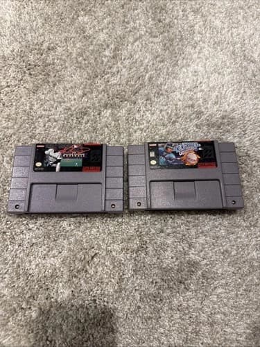 Ken Griffey Jr.'s Winning Run And Presents Major League Baseball Super Nintendo